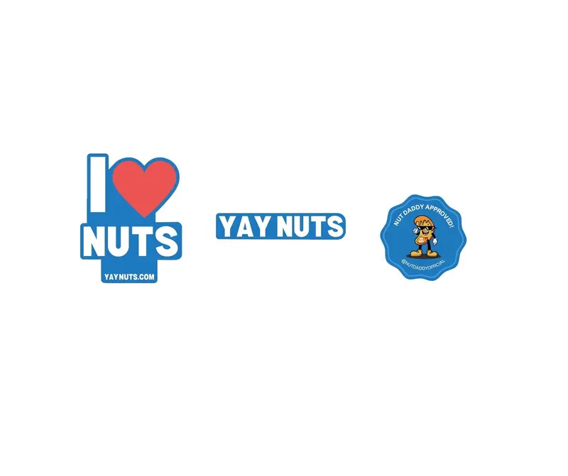 Yay Nuts Stickers