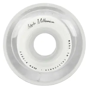 Labeda Roller Hockey Wheels - Millennium Gripper 80mm 74A White (Single)