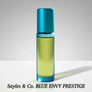 Sayles & Co. BLUE ENVY PRESTIGE 10ml Roller Ball Perfume - Luxurious Aroma for Lasting Impression - Easy to Carry & Apply - Signature Scent for Any Occasion
