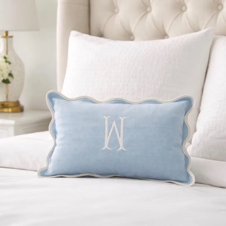 Personalized Embroidered Pillowcase