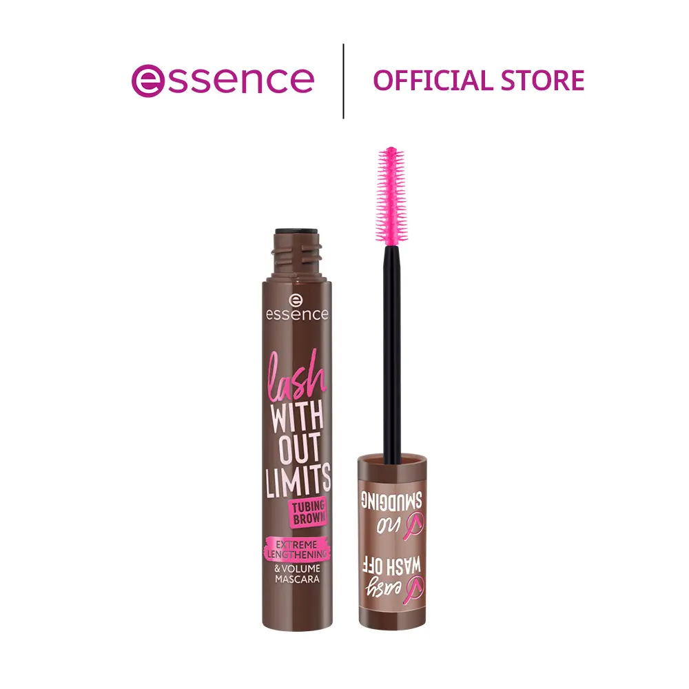 lash WITHOUT LIMITS TUBING BROWN EXTREME LENGTHENING & VOLUME MASCARA
