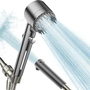 FILCET Filtered Shower Head with Handheld, High Pressure Water Flow and 3 Spray Modes