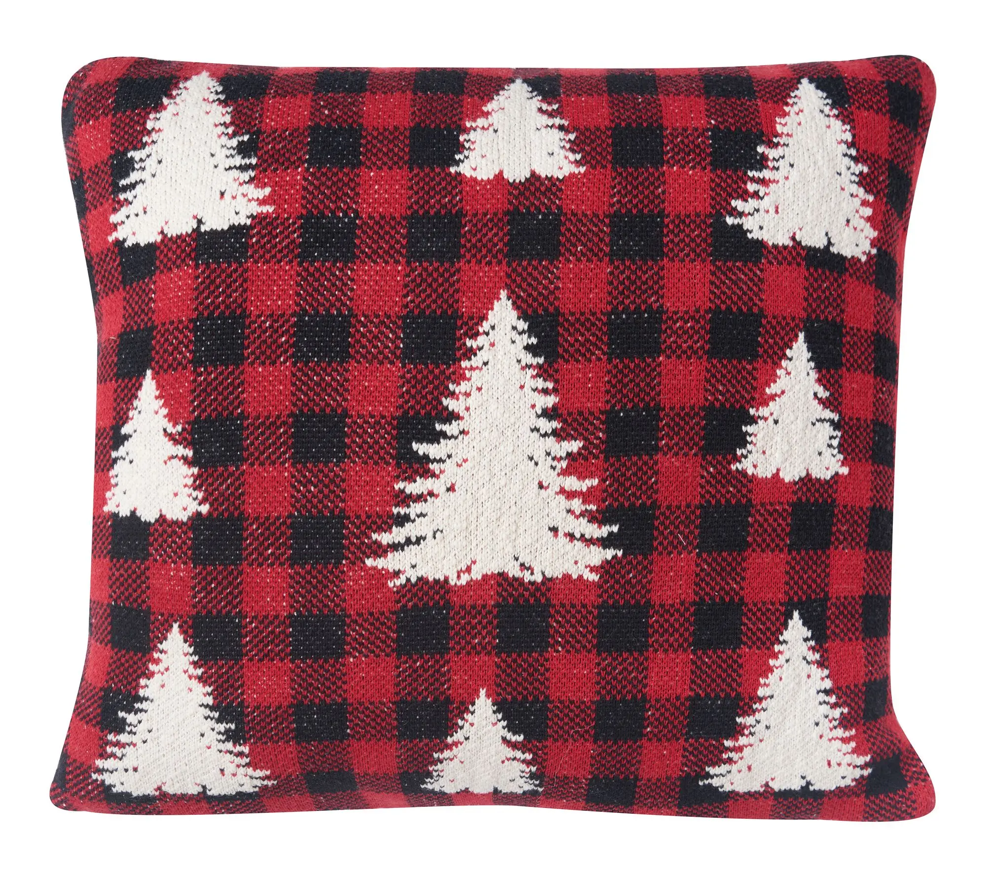 C&F Home Buffalo Plaid Trees Pillow