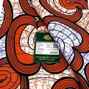 Authentic Super Wax 100%Cotton 6yards