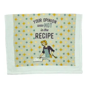 Offenvise Tea Towels Funny Crass Humor Dish Cloths for Décor and Drying Funny Dish Towels Soft Adsorbent Tea Towel