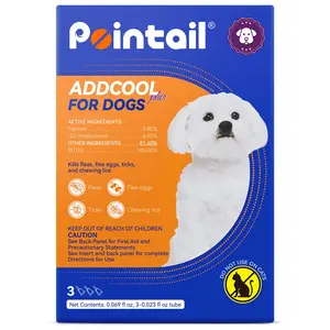 Pointail Topical Drops for Dogs, 3 Doses, Vet-Recommended