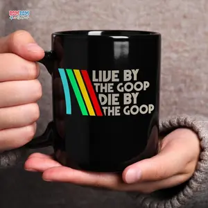 ARC Raiders Mug, Live by the Goop Die by the Goop Mug, ARC Survival Evolved, ARC Raiders Rooster, Gifts For Gamer, Vintage Game mug