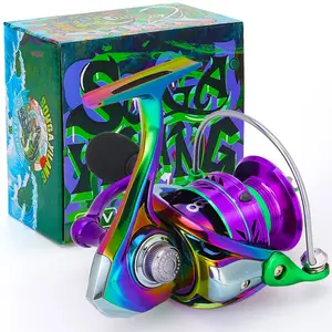 SOUGAYILANG Fishing Reels 1000-4000 Size 8BB Spinning Fishing Reel 5.0/4.7/5.2:1 Gear Ratio Trolling Fishing Reel for Freshwater Saltwater Fsihing Gear