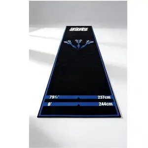 Professional dart mats, suitable for steel and soft darts, with drawn throwing lines, dart throwing line mats, protecting the floor and dart tips.