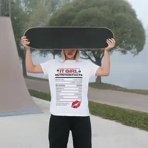 “IT Girl”Nutrition Facts Crew Neck