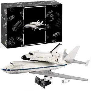 Shuttle Carrier Aircraft Building Set for Adults - Spaceship & Airplane Model Kit for Adults, Ages 18+ - Air & Space Decor - Gift Idea for Men & Women