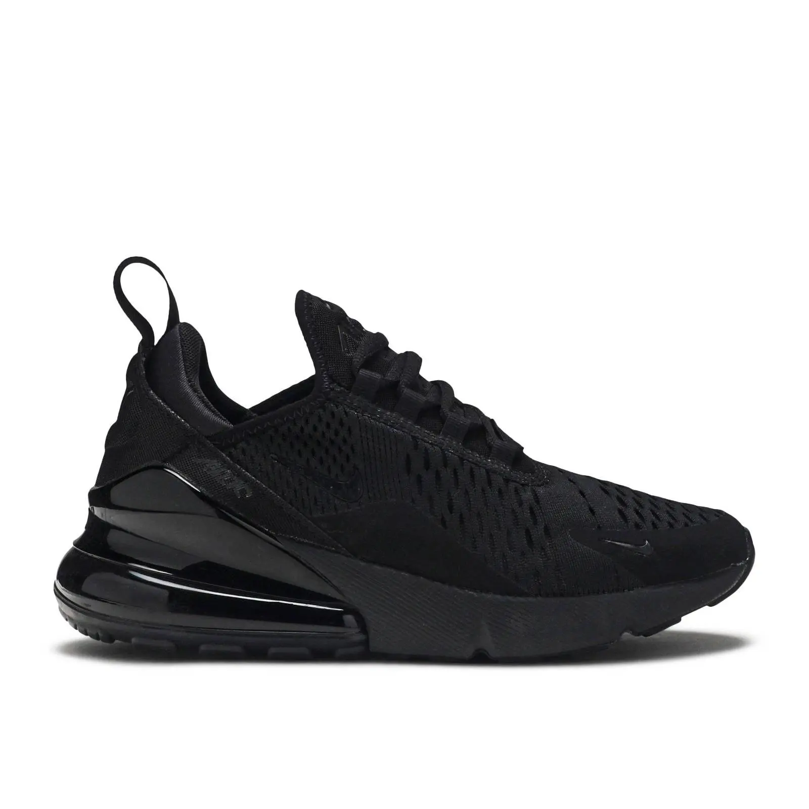 Women's Nike Air Max 270 Black/Black-Black (AH6789 006)
