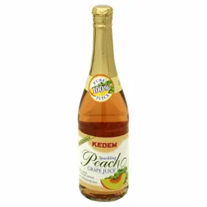 KEDEM JUICE SPRKLNG PEACH-25.4 FO -Pack of 12