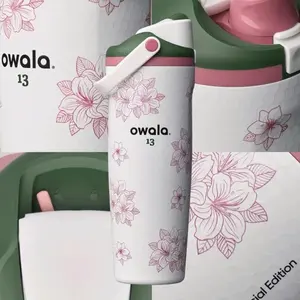 NEW Owala “Azalea 13” Masters Golf Freesip 30oz Theme Golf Wate