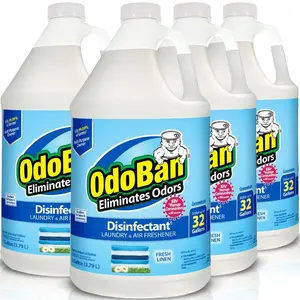 1 Gal. Fresh Linen Disinfectant and Odor Eliminator, Fabric Freshener, Mold Control, Multi-Purpose Concentrate (4-Pack)