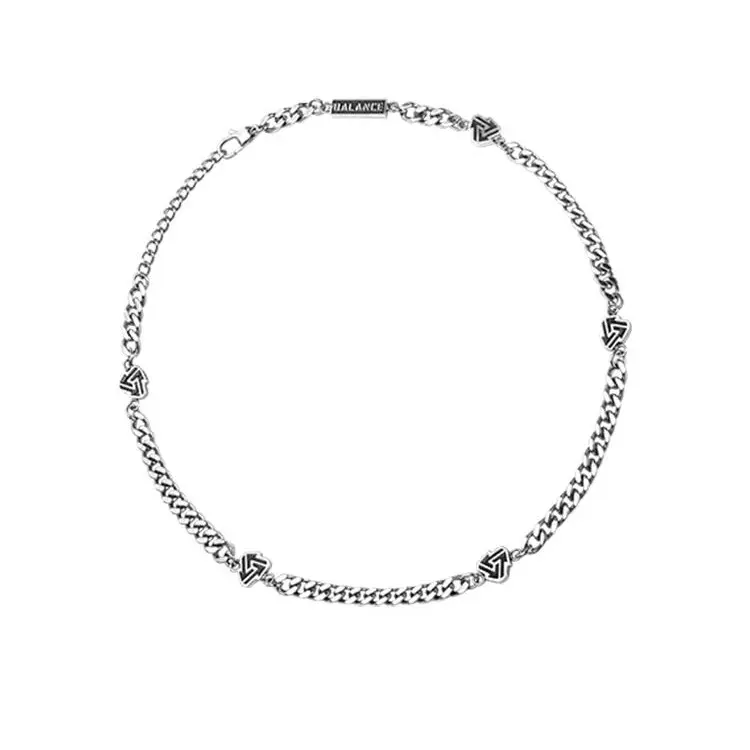 BUTREAL - Infinity Cuban Chain Dainty Necklace - OMT