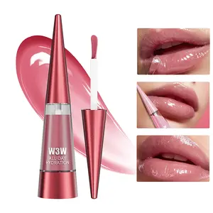 Lip Oil Plumper Treatment, Hydration & Moisture Lock, High-Shine Glassy Finish, Lightweight Formula for Dry Lips Care & Everyday Use