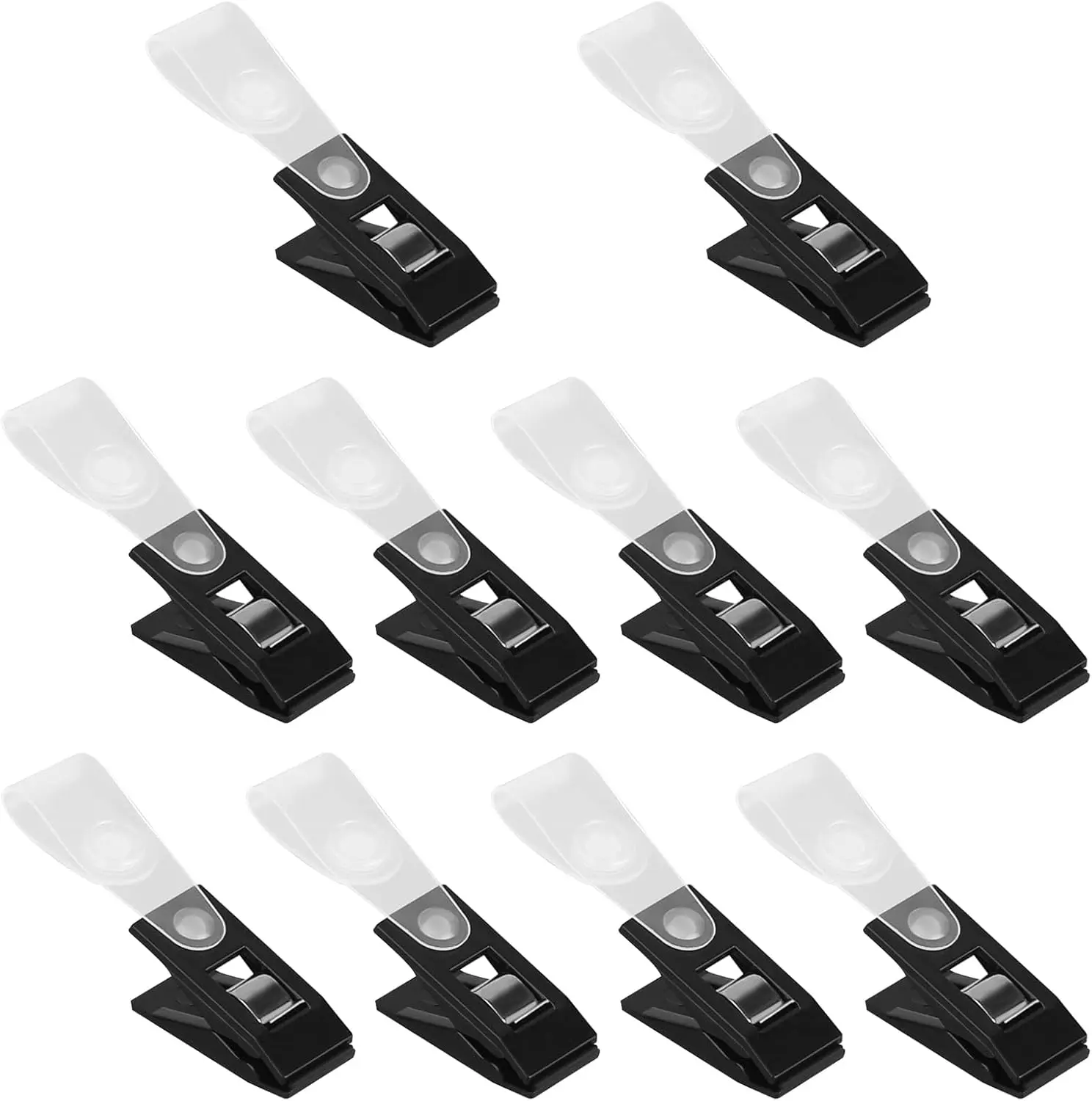 10PCS Garden Flag Clips Anti-Wind Flag Rubber Stopper Yard Flag Clip for Standard Garden Flag Pole No Brand No Brand No Brand