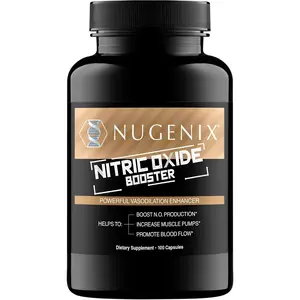 Nitric Oxide Booster Supplement Pre Workout Flow with L Arginine L Citrulline and Pine Bark Extract Maximum Strength Vasodilator Muscle Pump and Blood Flow Support Supplement for Men Energy Workout