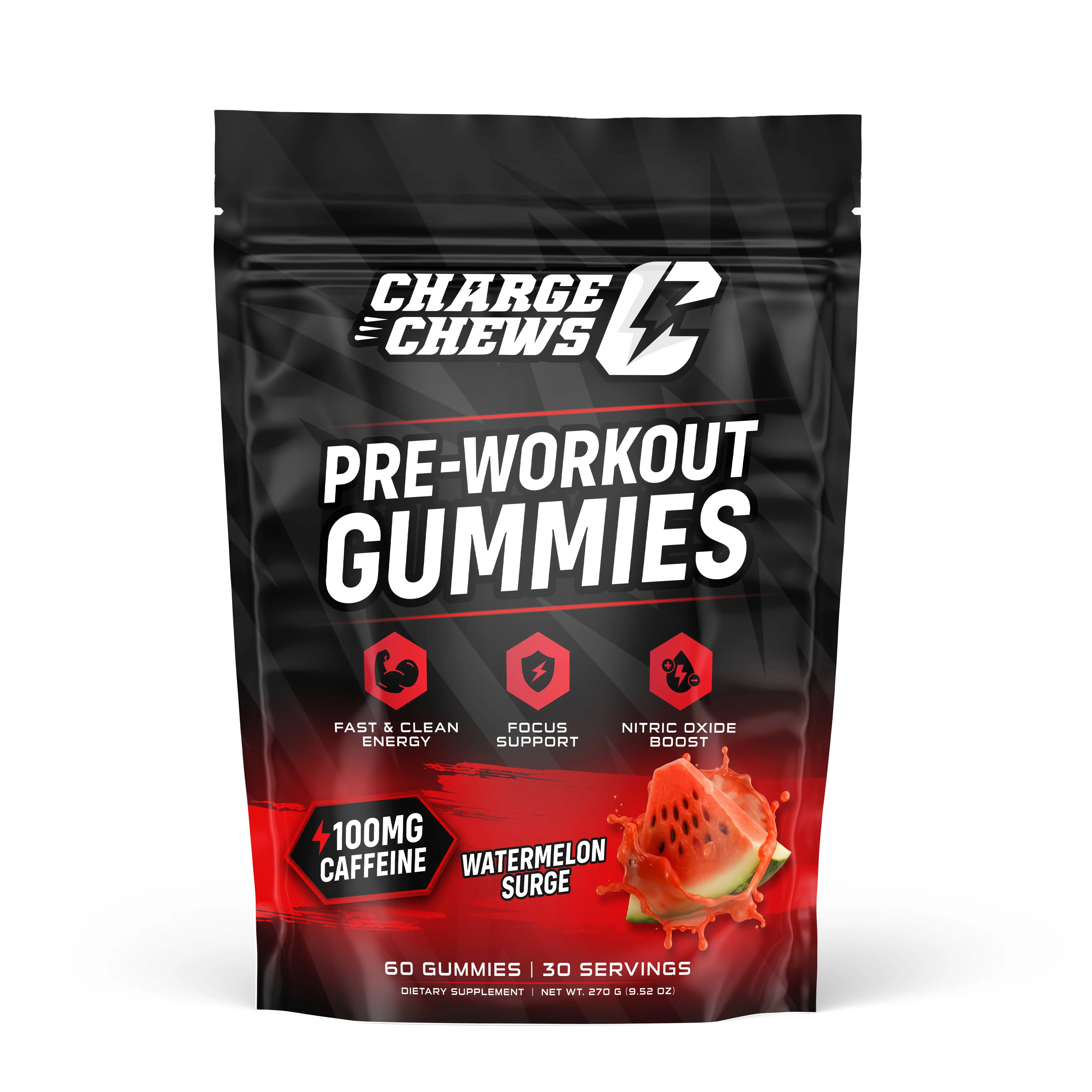 Charge Chews Pre-Workout Gummies