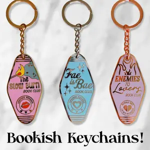Trope Keychains in Hard Enamel and Various Styles