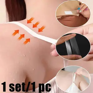 Clothing Anti-See-Through Patches, Dual-Sided Waterproof Strong Adhesive, Durable Transparent Design, Fixes Chest and Neckline Clothes