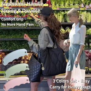 Essential Shopping Tool, No More Hands, Dopamine Grocery Helper, Carry 10 Bags Easily, Protect Your Hands, Home Efficiency Tech