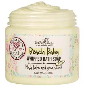 6.7oz Vegan Beach Baby Whipped Bath Soap & Shave Cream