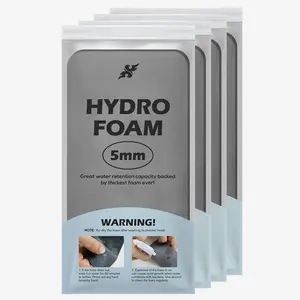 KRYDRUFI 4PCS 5mm Hydro Foam Wet Palette Sponges