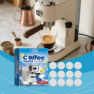 Coffee Machine Cleaning Tablets Coffee Stain Descaling Filter Cleaning Home Use Universal Cleaning Tablets
