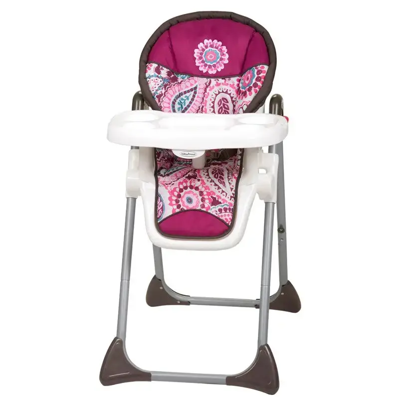 Baby Trend® Adjustable Compact Fold Easy-to-Clean Sit-Right High Chair w/ 6 Position Height Adjustment Baby Trend® Adjustable Compact Fold Easy-to-Clean Sit-Right High Chair w/ 6 Position Height Adjustment