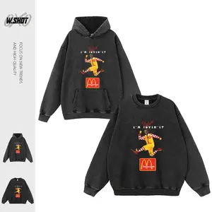 VINTAGE Street McDonald's Travis Hoodie/Sweatshirt T1166