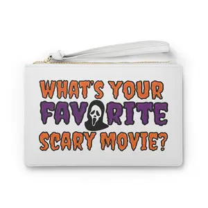 Scream Clutch Bag