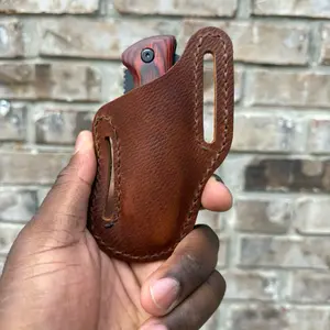 Brown Leather Knife Sheath