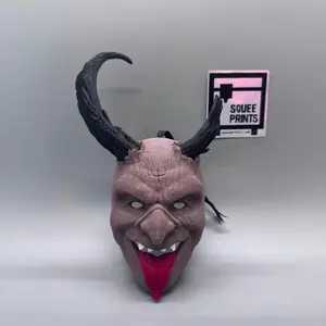 Krampus Ornament Mask | Creepmas | Krampusnacht | Gothic Christmas