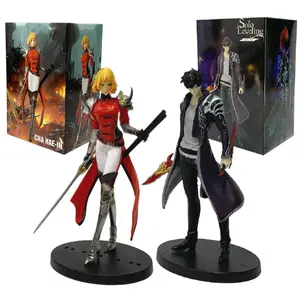17-28cm In Stock Upgrade(Anime Version) Cha Hae-in Action Figure PVC Collect Model Figure Display Anime Merchandis