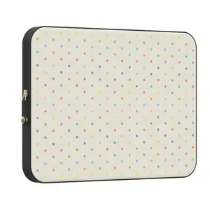 Casely MacBook Laptop Sleeve Case | On the Dot | Rainbow Polka Dot