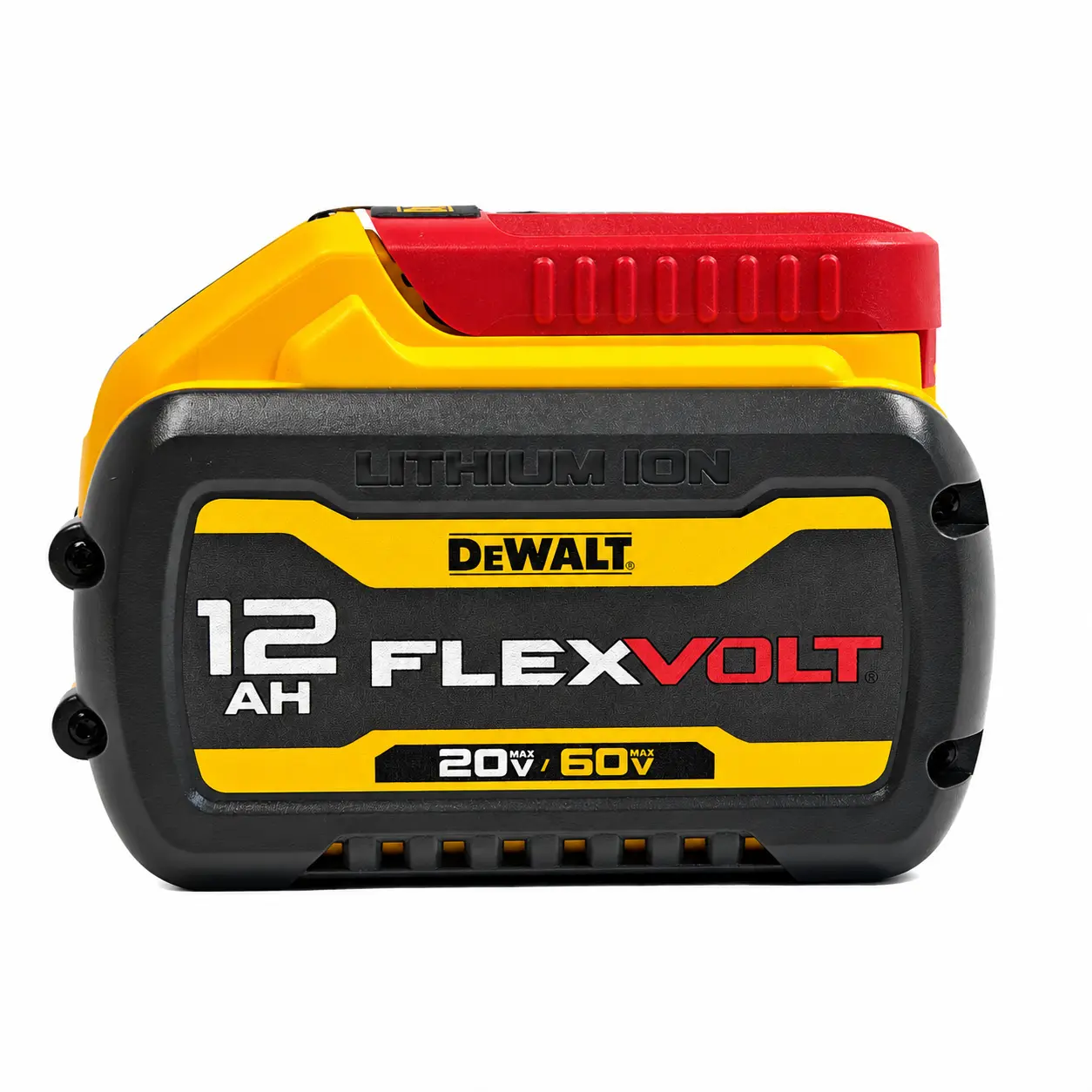 DEWALT DCB612 12.0-Ah FLEXVOLT Dual Voltage 20V/60V MAX* Lithium Ion Heavy Duty Battery - High-Capacity, Long-Lasting for DIY Power Tools, Cordless Tool Battery Accessories