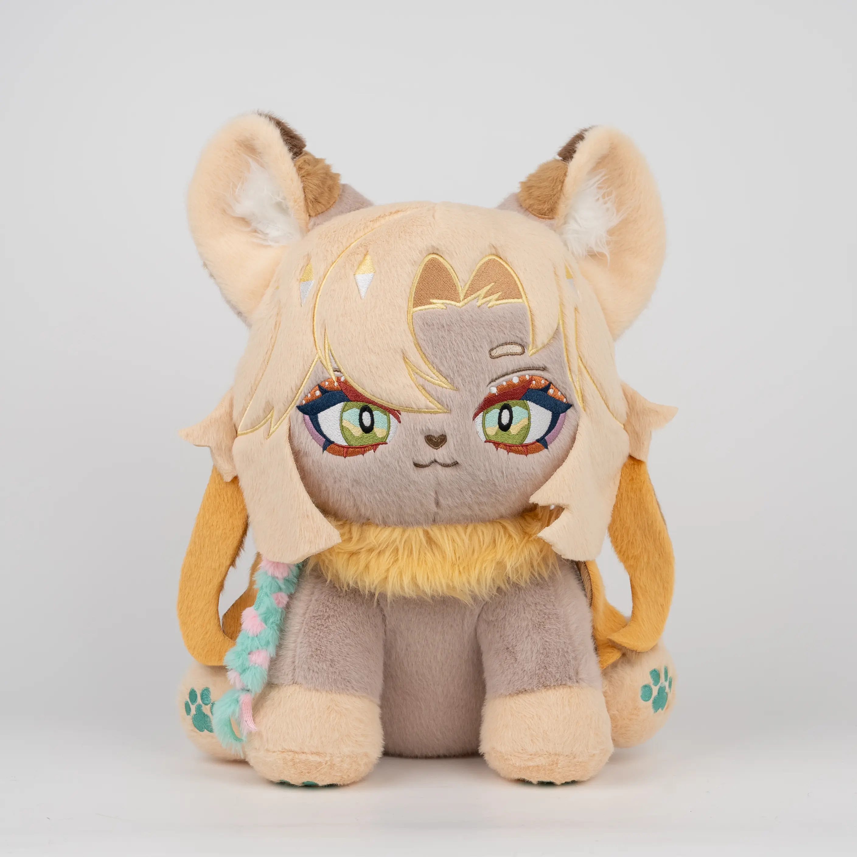 【CLEARANCE】Plushshop 17in Cute Xilonmeow Plush Stuffed Toy, Fluffy Kawaii Plush Stuffed Toys, Fluffy Stuffed Toys