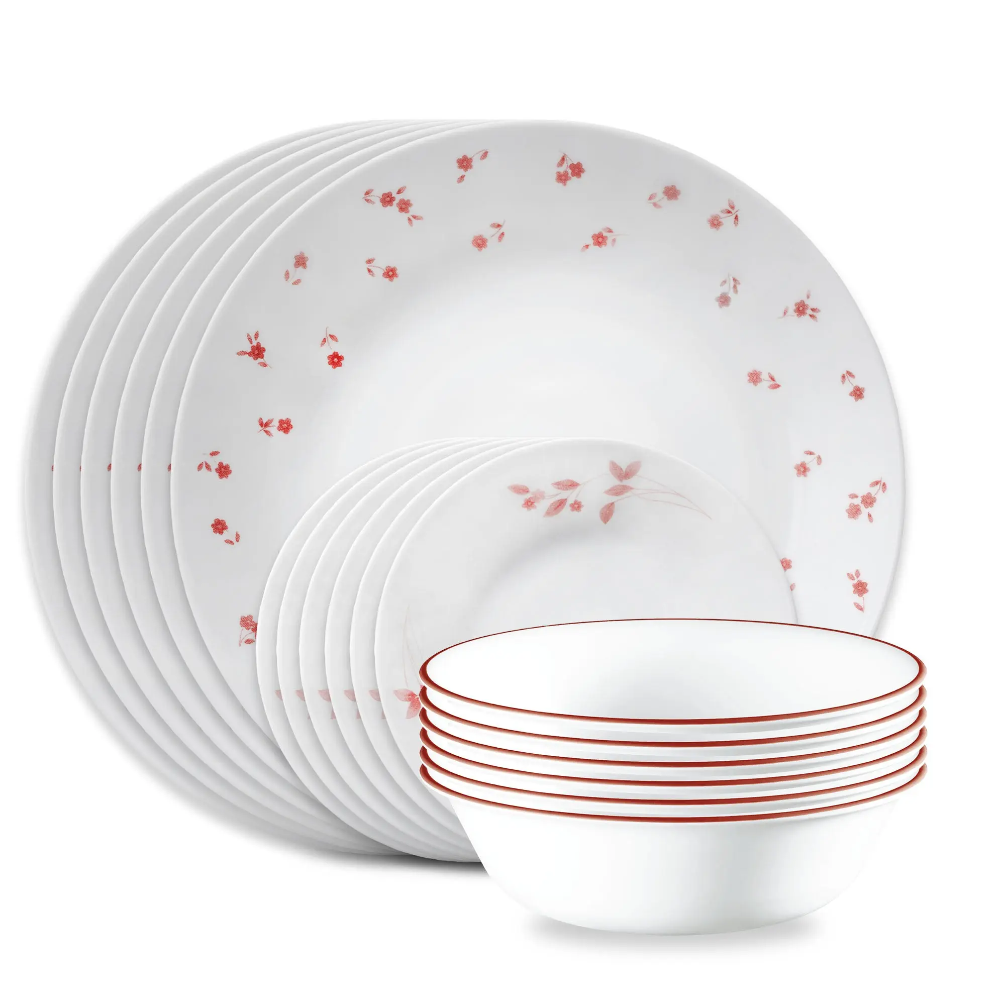 Corelle® Sweet Flora 18-piece Dinnerware Set, Service for 6