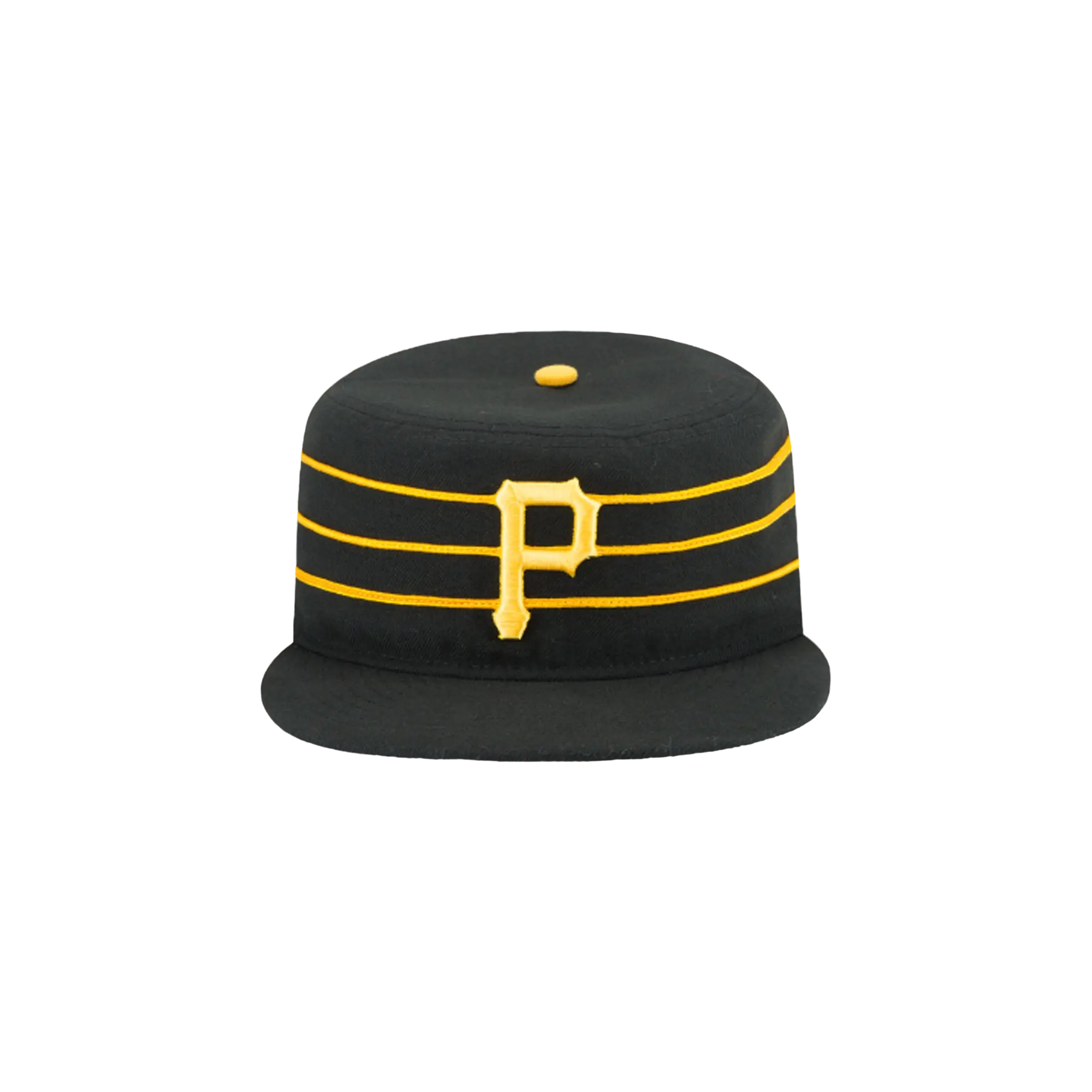 59FIFTY Pittsburgh Pirates Alternate 2 Team Authentic Collection On-Field Fitted Hat "Black / Gold" NE627