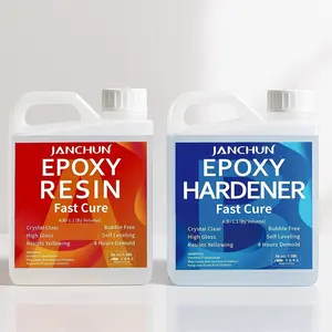 72oz Epoxy Resin Kit - Crystal Clear Resin Epoxy - No Yellowing No Bubble Art Resin Casting Resin for Art Crafts Jewelry Making Wood & Resin Molds(36OZ x 2)