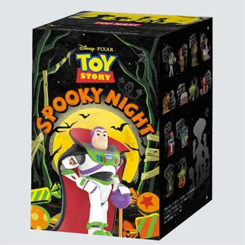 POPMART Toy Story Disney/Pixar Spooky Night Series Figures Halloween Blind Box Unique Design for Collectors and Fans of the Series Surprise Blindbags Select Hobby Box Sealed Hobby Box Celebration Box