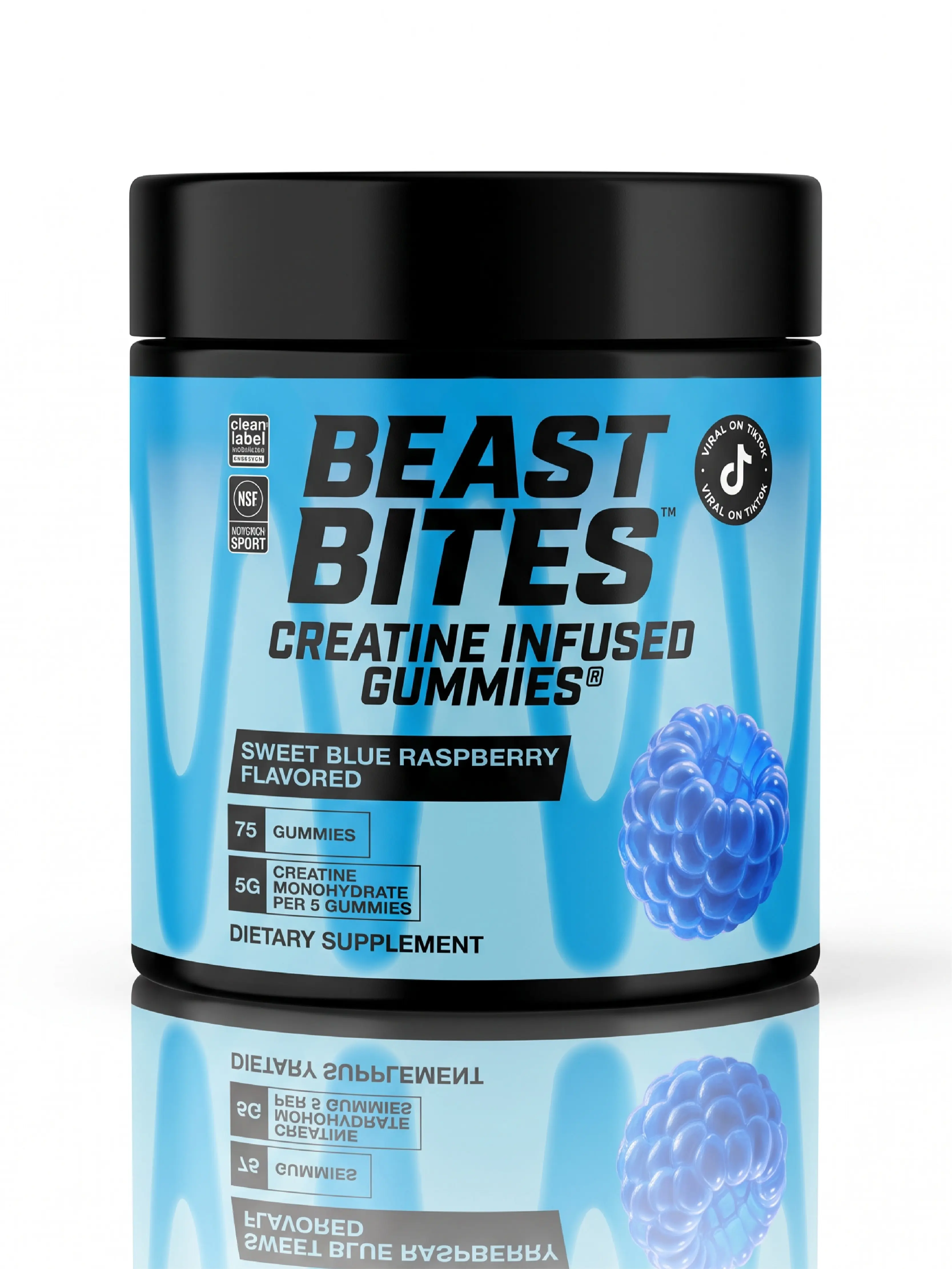 Creatine Infused Gummies - Beast Bites (NSF Certified for Sport)