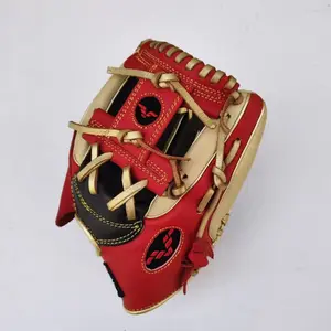 Cowhide Baseball Gloves Children's Adult Guard Gloves Professional Ball Cowhide Catch Gloves