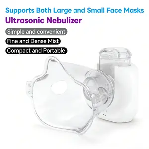 Portable Nebulizer for Adults & Kids Handheld Mesh Design – Ultrasonic Plug-in type. Nebulizer with Battery Included for Travel & Home Use (White) products include theRechargeable Mesh SpacerMachine, which is also suitable