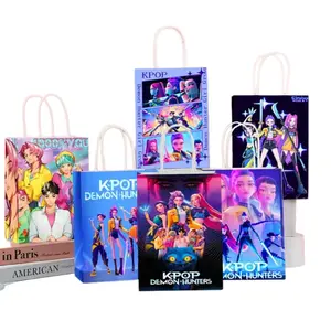 Cartoon Huntress Gift Bag, Handheld Storage Pouch, Ideal for Festive Occasions & Parties, Party Favors, Perfect for Wrapping Presents, Party Favor Bags