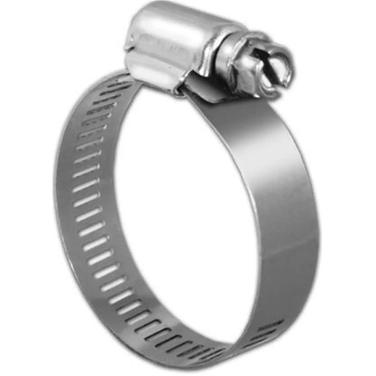 212 MAIN Stainless Steel Hose Clamps, Size 72 (4.06-5 in.), Adjustable Worm Drive with Slotted Hex Bolt, Corrosion-Resistant, for Ranch, Farm, Home Use, 10-Pack, Industrial, Auto Repair, Regular, Pack Of 10, Slotted Bolt