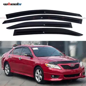 2007-2011 – Toyota Camry Sedan – Side Window Visors, 4PCS Tape-On , Rain Guards, Sun Shields, Vent Deflectors