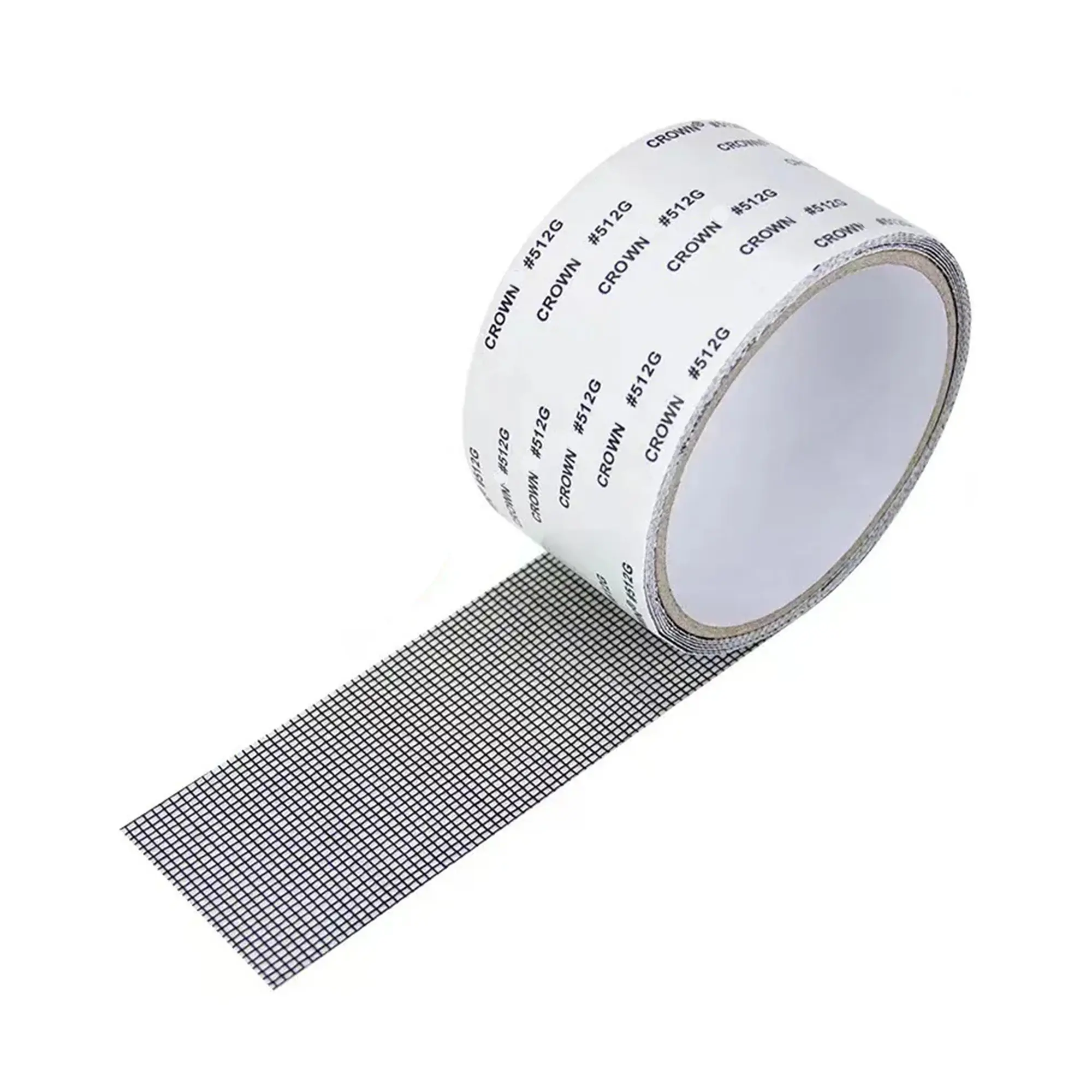 Gray Sturdy Fiberglass Mesh Window Screen Repair Tape - 2in x 157.5in Peel and Stick Super Adhesive, Grid Distribution, Insect-Block Mesh, Fixes Door Screens, Seals Cracks, Covers Tent Nets